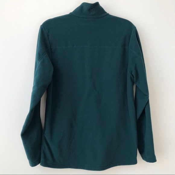 Mountain Hardwear Green Microchill Zip Fleece - Picture 2 of 8